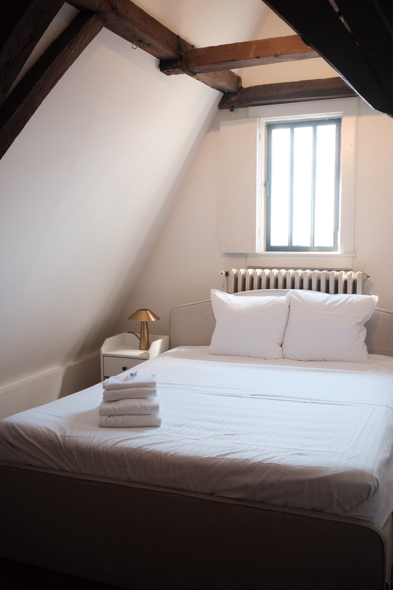 Erfgoed muurschildering in het appartement