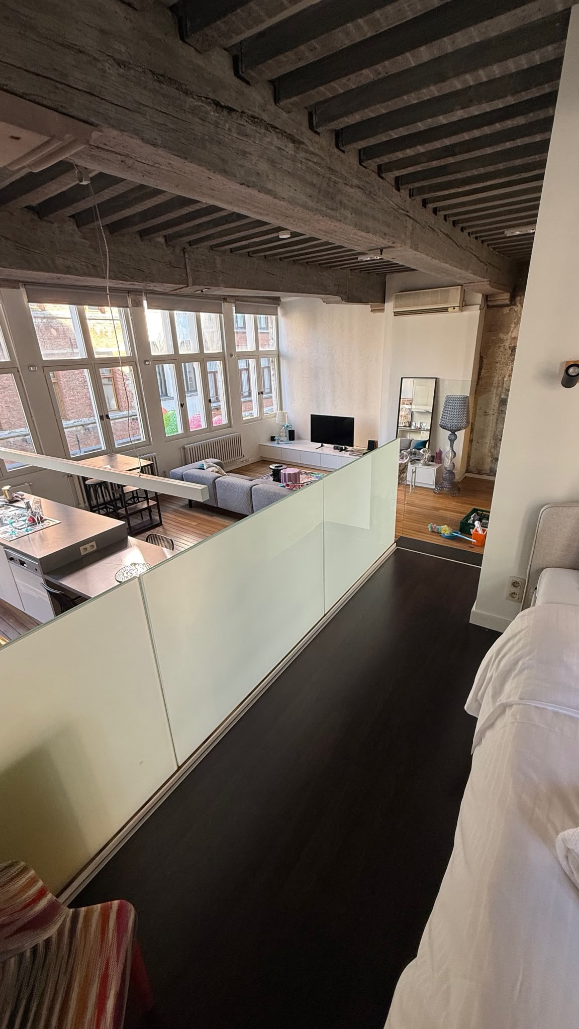 Slaapkamer van het appartement